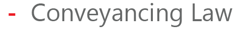 conveyancing